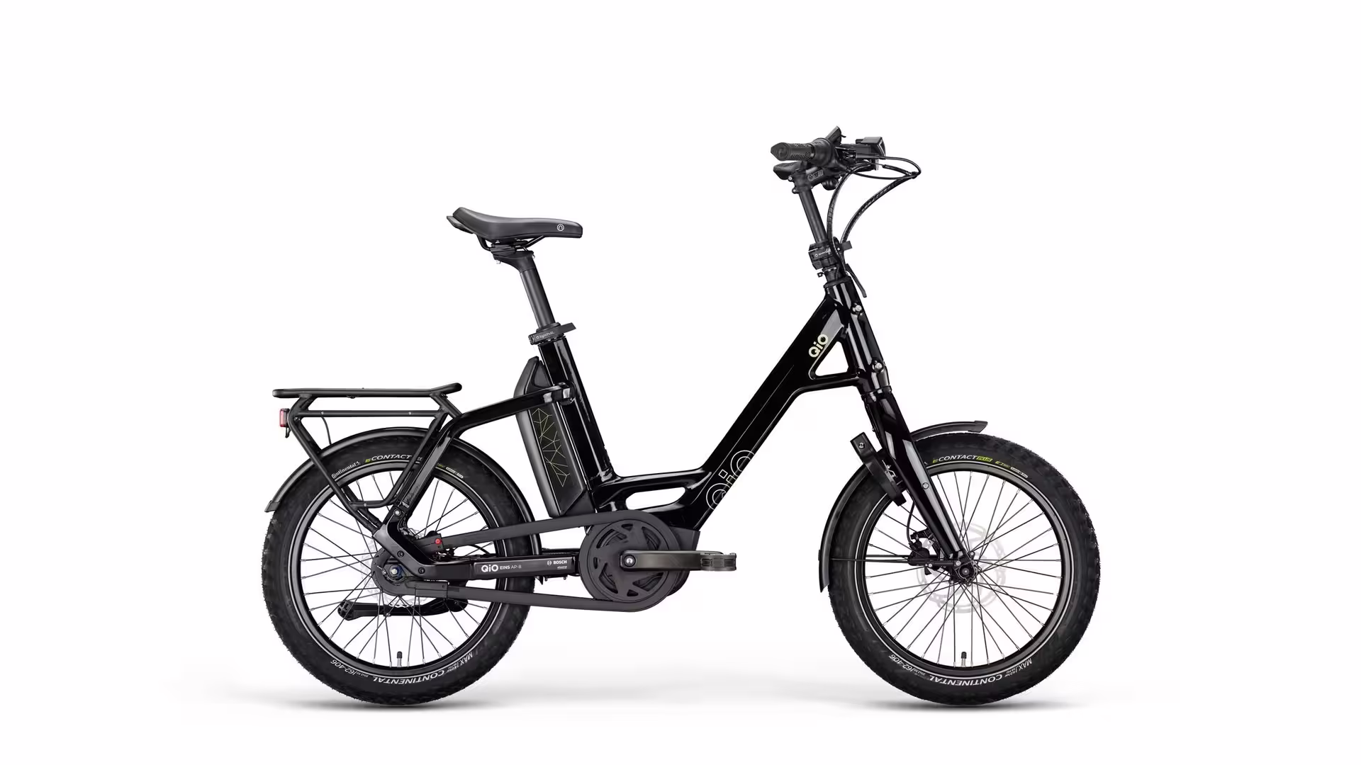 The Cool Biking Company E-bike speciaalzaak QIO Eins AP-8 - Black Piano Line