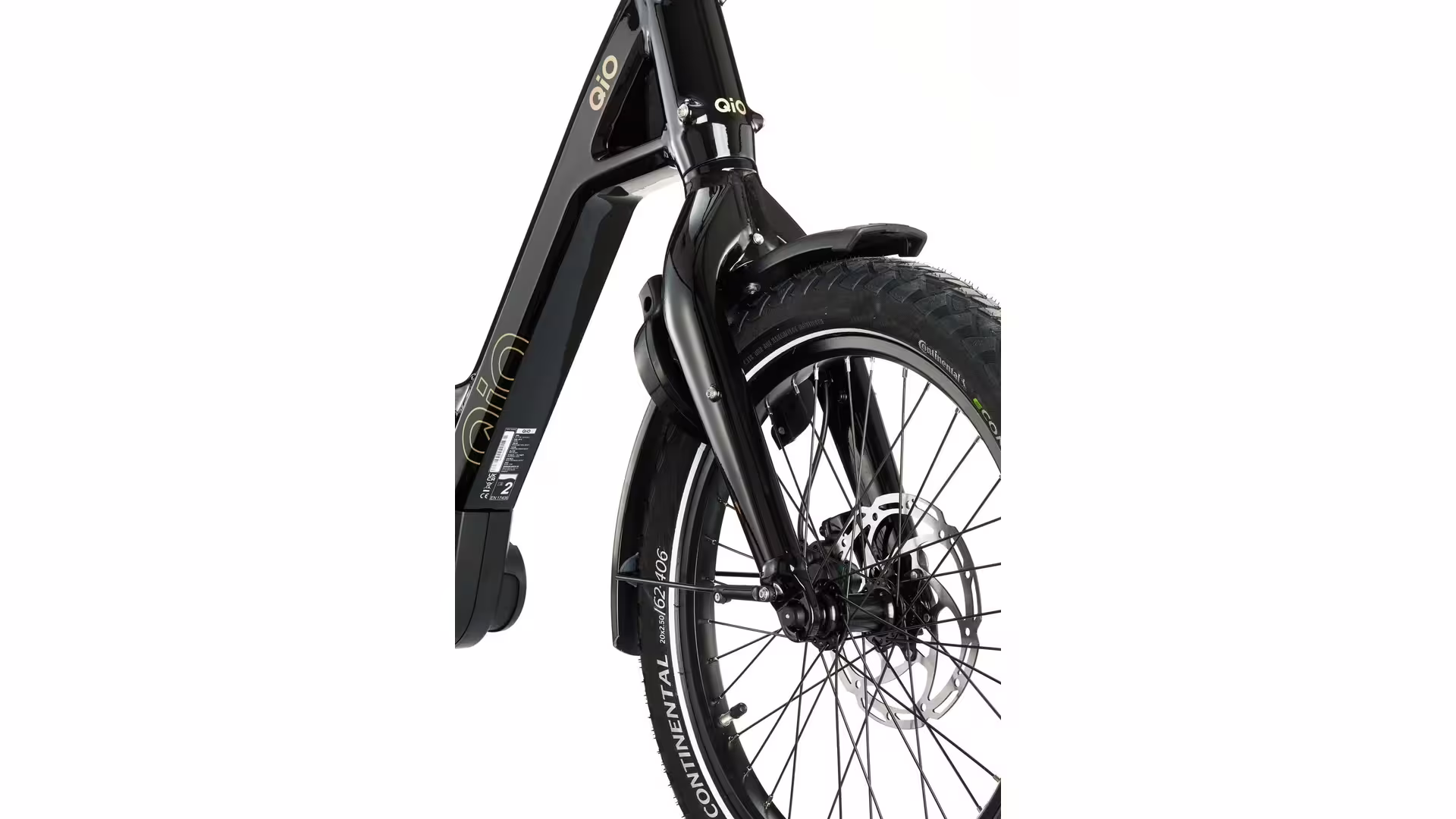 The Cool Biking Company E-bike speciaalzaak QIO Eins AP-8 - Black Piano Line - Afbeelding 3