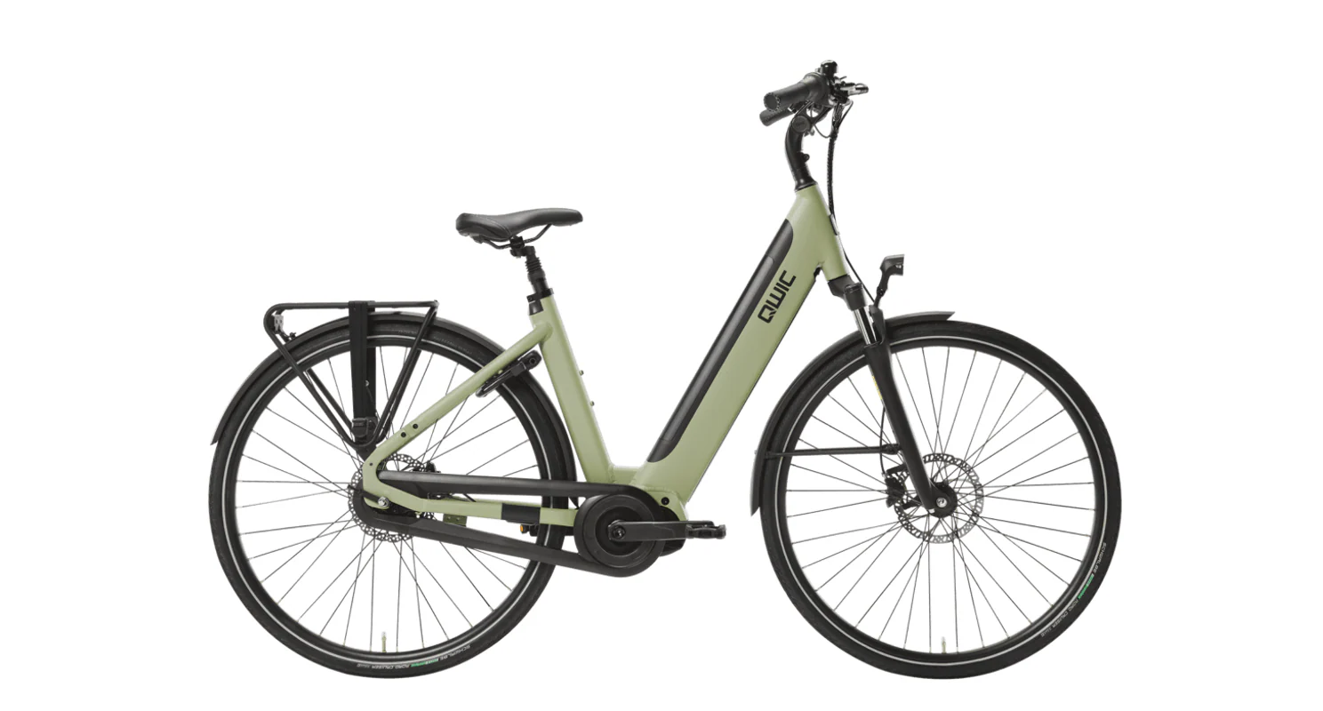 The Cool Biking Company E-bike speciaalzaak INTER Plus Lowstep L Khaki Green
