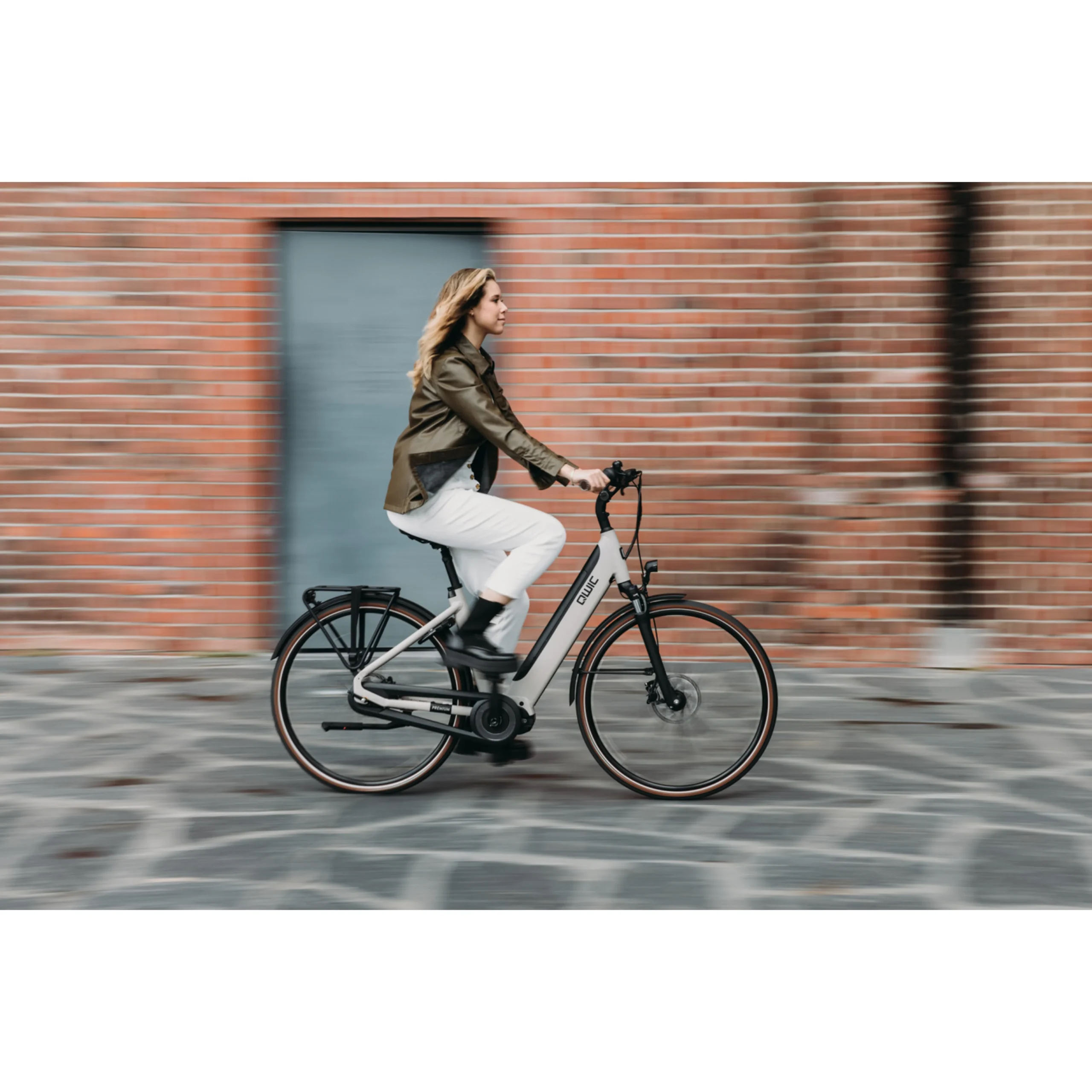 The Cool Biking Company E-bike speciaalzaak INTER Plus Lowstep L Khaki Green - Afbeelding 6