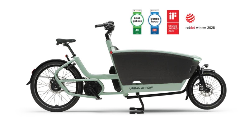 Urban Arrow Family Next Advanced - Automatic - Groen - 400 Wh