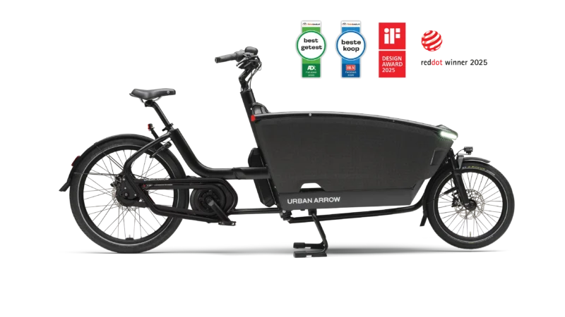 Urban Arrow Family Next Advanced Chain - 75Nm - Zwart - 545Wh